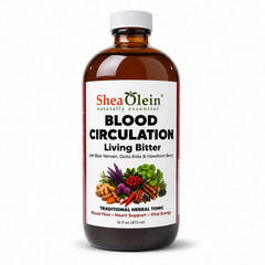 Living Bitters Herbal Blend Liquid 16 oz Blue Vervain Gotu Kola by Shea Olein