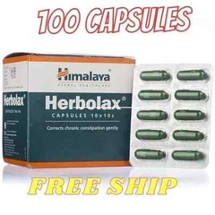 Himalaya Herbolax 100 Capsules | Natural Digestive Support | Exp 11/2026 🌿