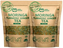 Moringa Turmeric Ginger Tea –8 oz(2 Pack) – Caffeine-Free – Immunity & Digestion