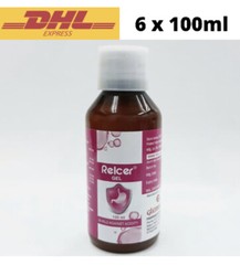 Relcer Gel for Digestive Health Treatment for Gastric or Acid Reflux – 100ml x 6