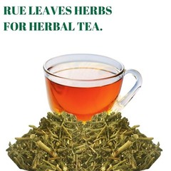 RUE Dried Herbs Peruvian Ruda, Ruda Seca, Ruda Graveolens Natural Dried Tea Herb
