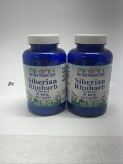 2 Pack The New Vitamin Stop Siberian Rhubarb Extract 4mg 200 Count Exp 11/2026