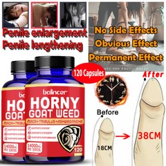 8-in-1 Powerful Capsules – Contains Horny Goat Weed, Maca, Ginseng