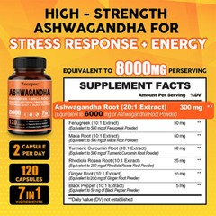 Ashwagandh+Rhodiola Rosea+Ginger Root+Black Pepper-Supports Nerve Health Powder