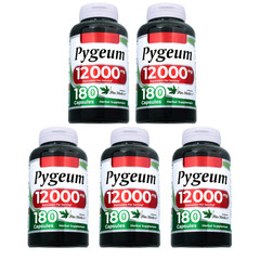 Pygeum 12000mg 5X180 Caps No Preservatives