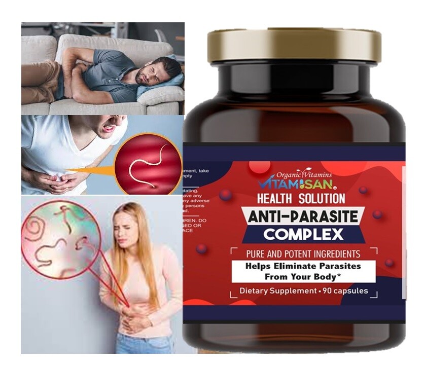 Parasite Cleanse DETOX Liver Colon Yeast Blood support colon clease 90 capsules