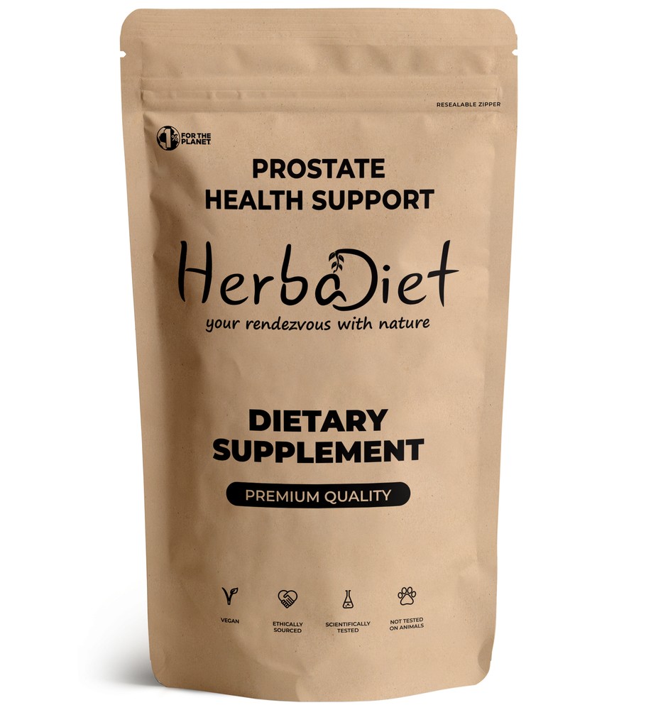 Prostate Support Saw Palmetto Pygeum Bark Hair Loss Urinary Supplements Powder