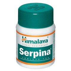 Himalaya Serpina 100 Tabs x5 | Herbal BP Support | Exp 05-2028 | Natural