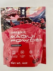 Organic Maqui Powder, 4 oz.(2 Packs)