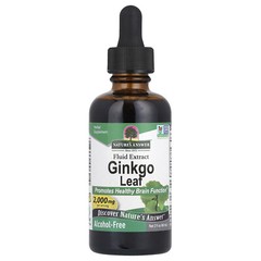 Nature s Answer Ginkgo Alcohol-Free 500 mg 2 fl oz 60 ml Alcohol-Free,