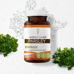 Secrets Of The Tribe Parsley Capsules,500 mg