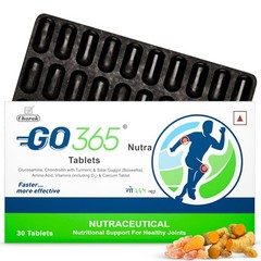 Charak Go 365 Nutra 30 Tablet for Joint Health Reduces Stiffness Joint Pain
