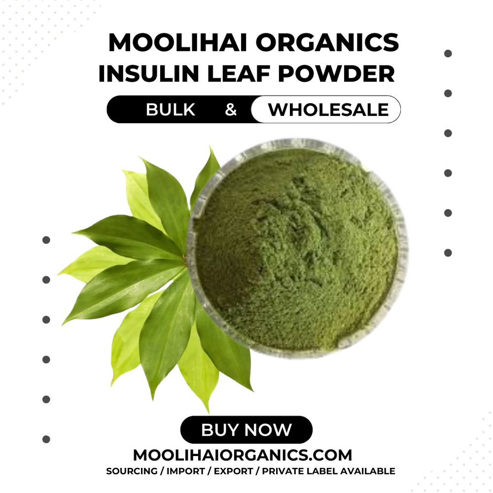 Insulin Plant Leaves Powder Natural Herbal Fine Ground Dried Powder