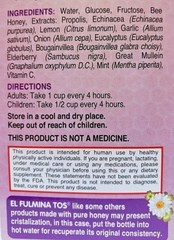 JARABE PARA LA TOS FULMINA TOS COUGH SYRUP 240 ml PROPOLEO EQUINACEA 2 (Packs)