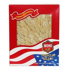WOHO Cultivated American Ginseng 1264 Slice Medium 4 oz Box