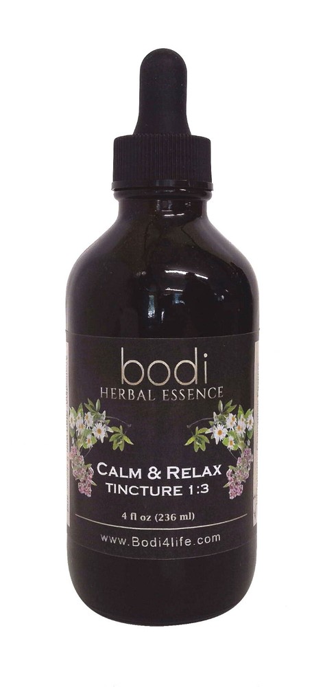 Calm Relax Tincture 1:3 Extract | 2floz to 8floz | 100% Pure Natural Cold-Press