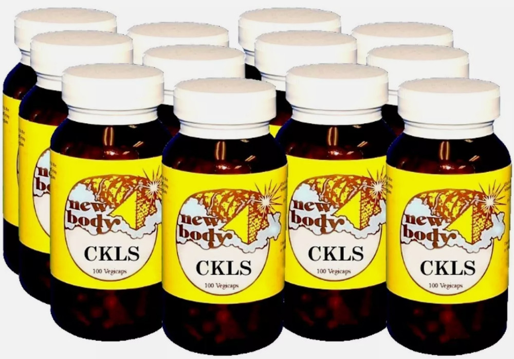 CKLS Colon Cleanser Herbal Formula 12 Pack By New Body Products