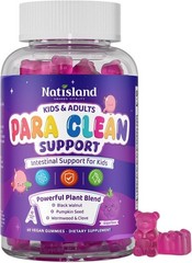 para Cleanse Gummies for Kids & Humans, Herbal Gut Health Gummies with Wormwood