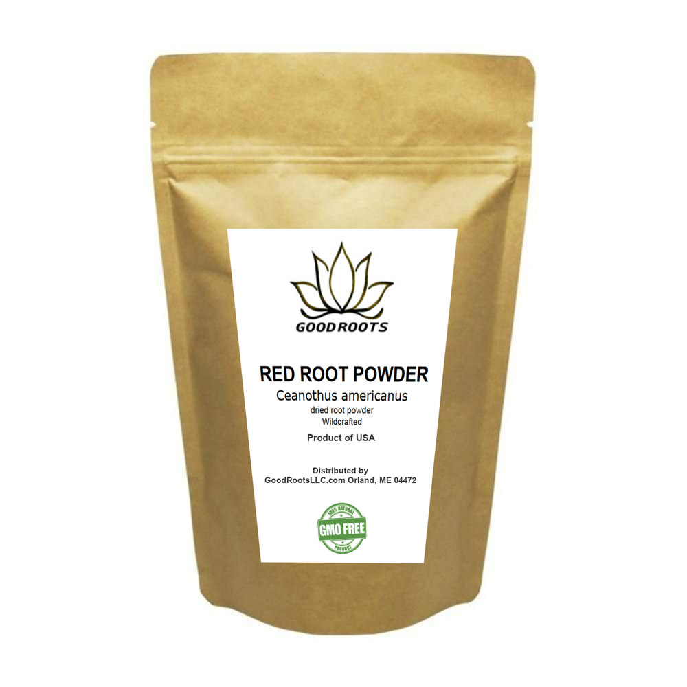 Red Root Powder USA Wildcrafted Jersey Tea Ceanothus americanus 8 ounces