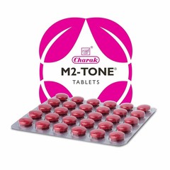 Charak M2 Tone 30 Tabs For Women’s Health With Long Expiry & Free Shipping
