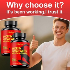 HORNY GOAT WEED Supplement – male support, long-lasting, endurance, hard
