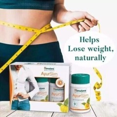 Himalaya Ayurslim 180 CAPSULES LOSE WEIGHT NATURALLY BURN FAT FREE SHIP 2026 EXP