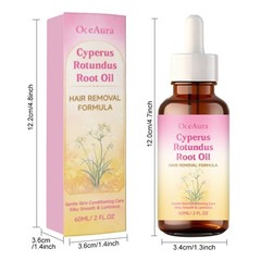 8/10 Pack Cyperus Rotundus Oil for Hair Removal Reducing Body Hair Growth 60ml