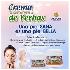 Crema de Yerbas del Dr. Javier A. Gómez, tarro 220 gr