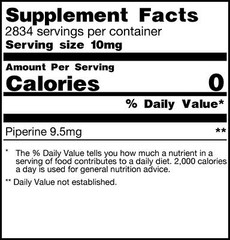 Piperine Powder (Black Pepper Extract)