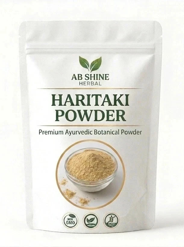 Organic Haritaki Powder Terminalia Chebula PREMIUM Harad Liver Detox Supplement