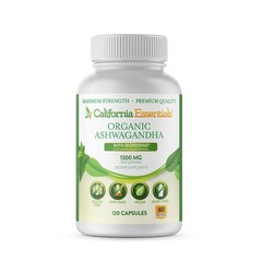 ANTI ANXIETY ASHWAGANDHA 1300MG ORGANIC RELAXATION AND CALM NEW-FREE SHIP