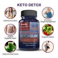 Cleansing And Detox Capsules Detoxification Support Digestive Health 120 Capsule