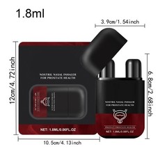 Nose Inhaler Spray for Men Prostate Health Nasal Inhaler Stick Refreshing Fragra