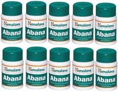 10 x Himalaya Abana 600 Tabs For Reduces Cholesterol Level Exp March 2027