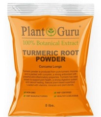 Turmeric Root Powder 5 lbs. Curcumin Curcuma Longa Raw Pure Tumeric Spice BULK