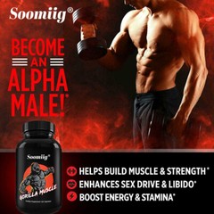 Gorilla Muscle Supplement Endurance, Libido & Muscle Support,Energy Booster