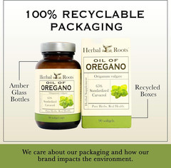 Oil of Oregano – Made from Mediterranean Oregano Oil – 90 Easy to Swallow Softge