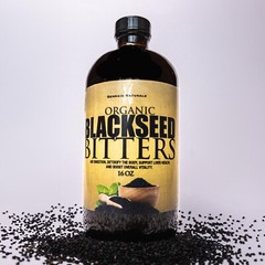 Black Seed Living Bitters 100% Natural 16ozOrganic Herbal Blend for Immune Boost