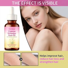 1-10PCS Cyperus Rotundus Oil For Hair Removal Reducing Body Hair Growth 60 ml
