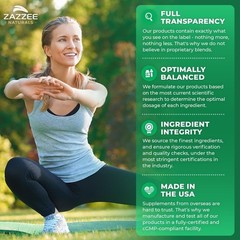 USDA Organic Odorless Garlic Extract 20:1, 100 Capsules for Heart Health