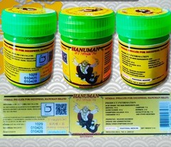 Thai Herbal Inhaler Set, Natural Aromatherapy, Pack of 12 Jars.+ tracking number
