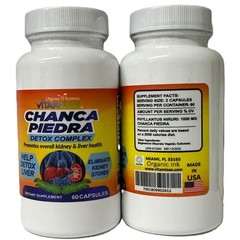 2 BOTTLES Chanca Piedra free BULK HERB organic natural potent QUEBRA PEDRA caps