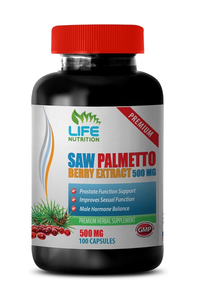 saw palmetto supplement – Saw Palmetto Berry 500mg – testosterone pills 1 Bottle