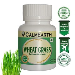 Capsules Wheat Grass Organic 500mg Capsule Kidney Liver Booster Energy