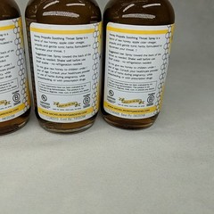 Mickelberry Gardens Honey Propolis Throat Spray 2oz Raw Honey Herbal Blend 4 pk