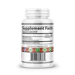 180 ORGANIC REISHI MUSHROOM PURE POTENT 15:1 EXTRACT LINGZHI GANODERMA CAPSULES