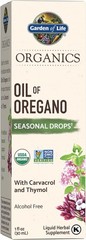 Garden of Life Organics Oil Oregano Seasonal Drops 1fl 1 Fl Oz (Pack 1)