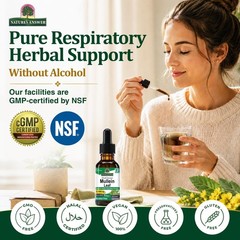 Nature’s Answer Mullein Leaf | Herbal 1 Fl Oz (Pack of 1), Cranberry