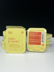 Neuro Mints Calm & Clarity w/ GABA L-theanine Vitamin D3 2pk 24 Pcs Honey Lemon