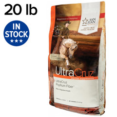 UltraCruz Equine Psyllium Fiber Supplement for Horses, 20 lb, Pellet (64 Days)